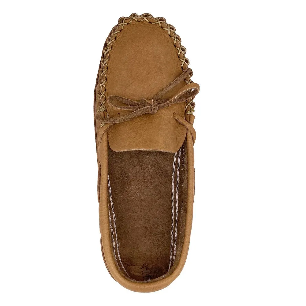 Women's FINAL CLEARANCE Maple Wide Leather Moccasins (5, 6 & 7, 10 ONLY)