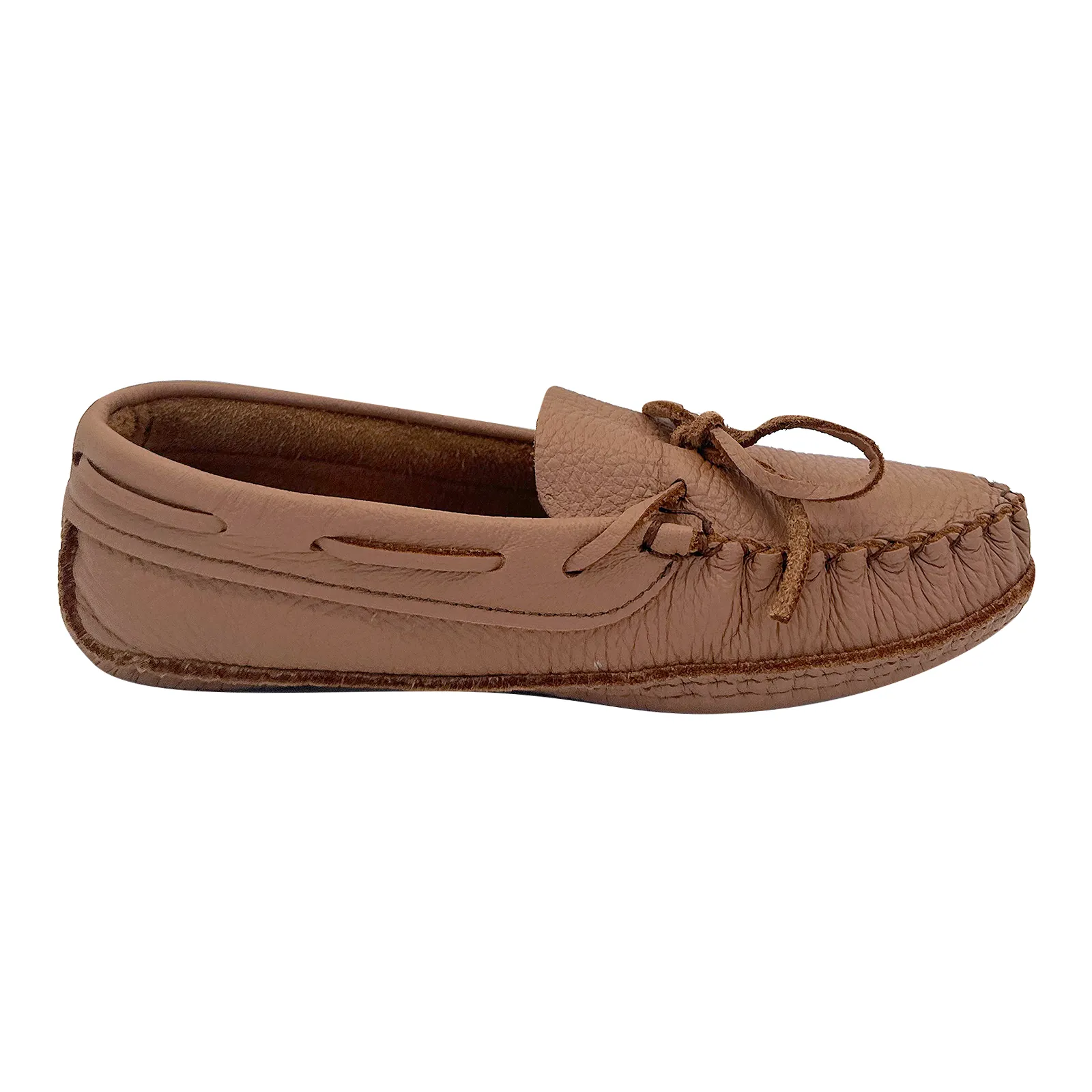 Women's FINAL CLEARANCE Maple Wide Leather Moccasins (5, 6 & 7, 10 ONLY)