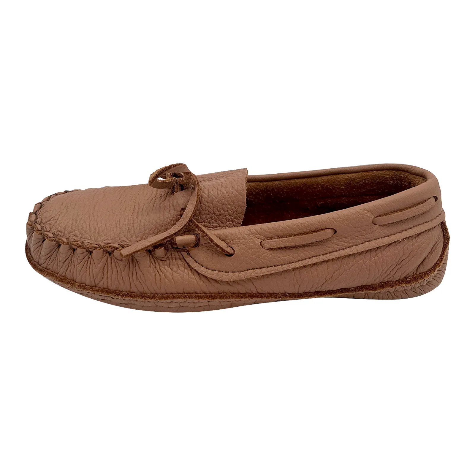 Women's FINAL CLEARANCE Maple Wide Leather Moccasins (5, 6 & 7, 10 ONLY)