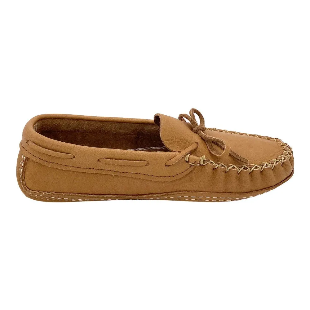 Women's FINAL CLEARANCE Maple Wide Leather Moccasins (5, 6 & 7, 10 ONLY)